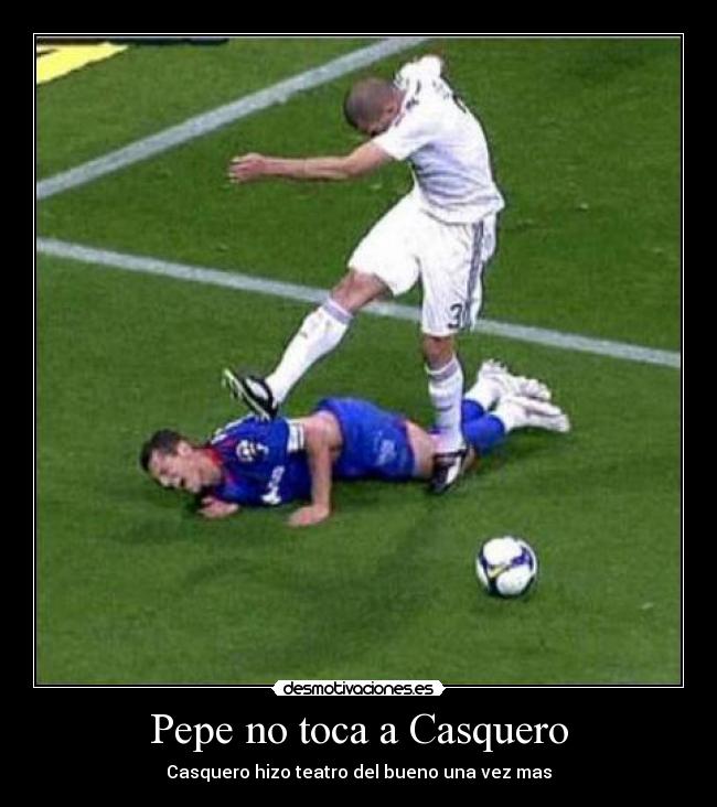 Pepe no toca a Casquero - Casquero hizo teatro del bueno una vez mas