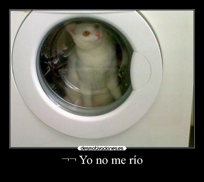 ¬¬ Yo no me río -