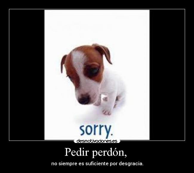 carteles perdon desmotivaciones