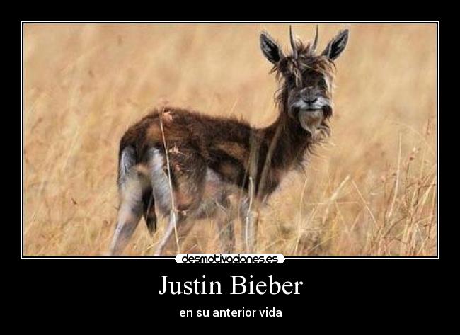 Justin Bieber - en su anterior vida
