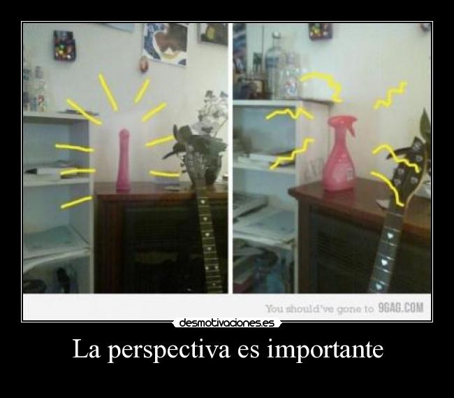 La perspectiva es importante -