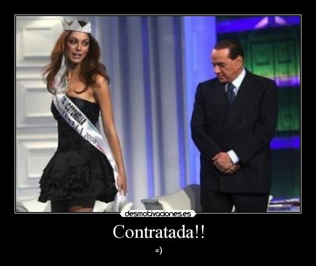 Contratada!! - =)