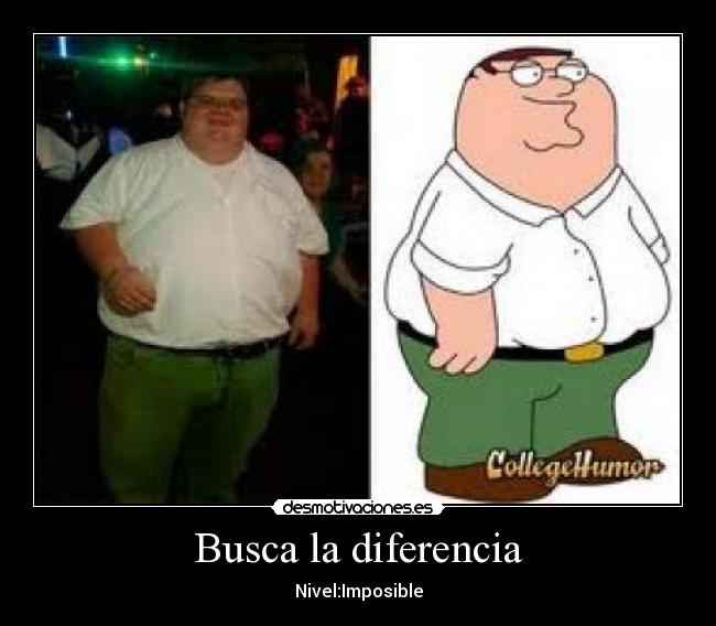 Busca la diferencia - Nivel:Imposible