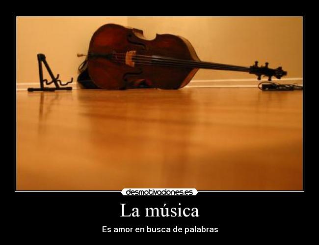 La música - 