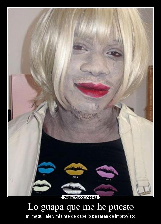 Lo guapa que me he puesto - mi maquillaje y mi tinte de cabello pasaran de improvisto