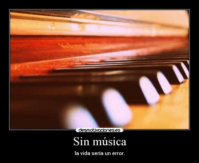Sin música - 