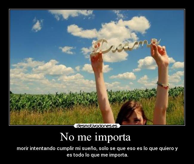 No me importa  - 