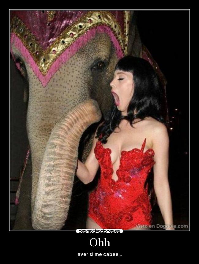 Ohh - aver si me cabee...