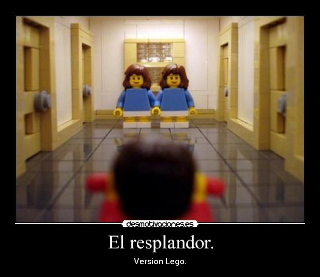 El resplandor. - Version Lego.