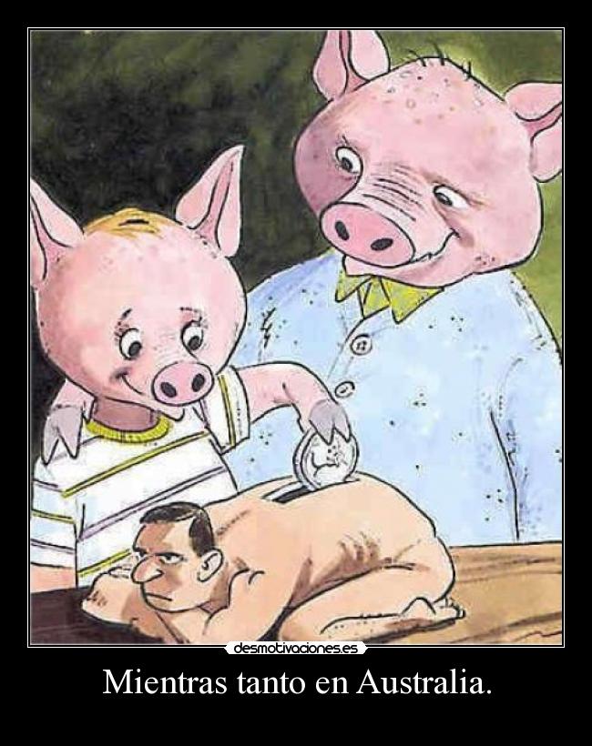 Mientras tanto en Australia. -