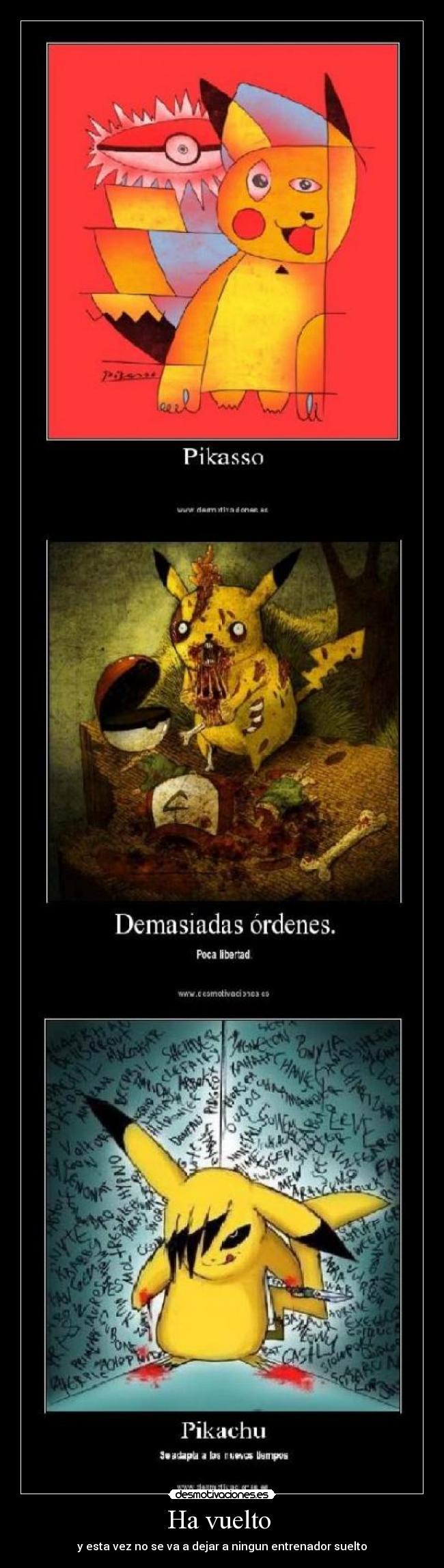 Ha vuelto - y esta vez no se va a dejar a ningun entrenador suelto