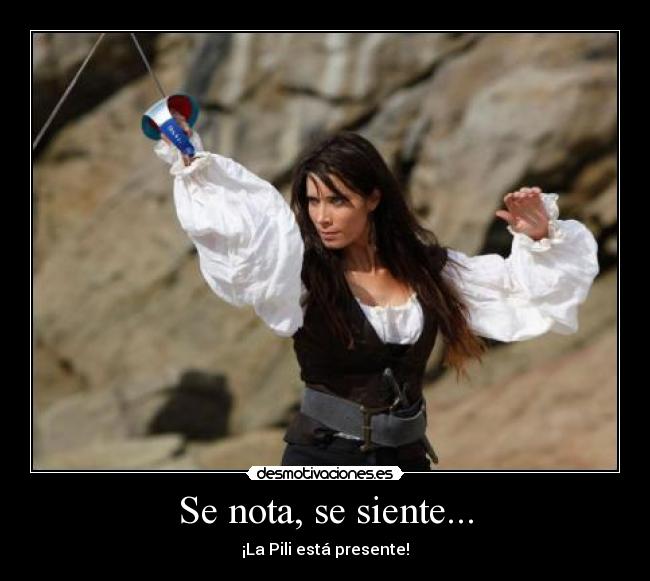 Se nota, se siente... - ¡La Pili está presente!