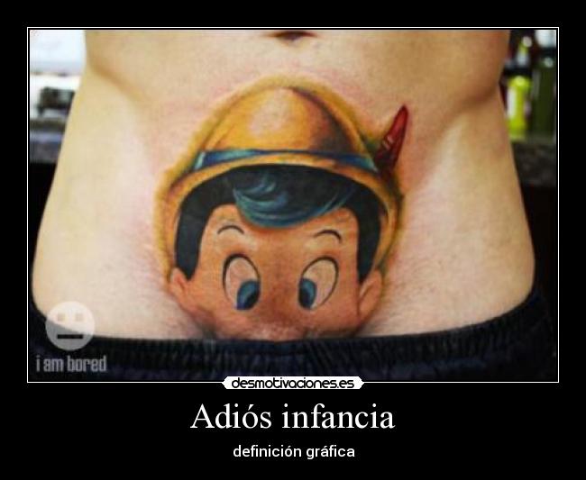 Adiós infancia - definición gráfica