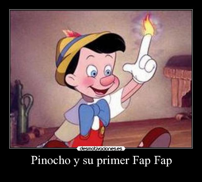 Pinocho y su primer Fap Fap - 