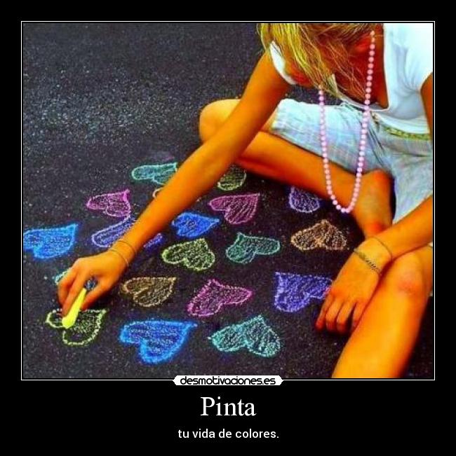 Pinta - tu vida de colores.