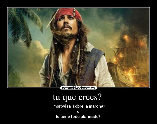 tu que crees?  - 