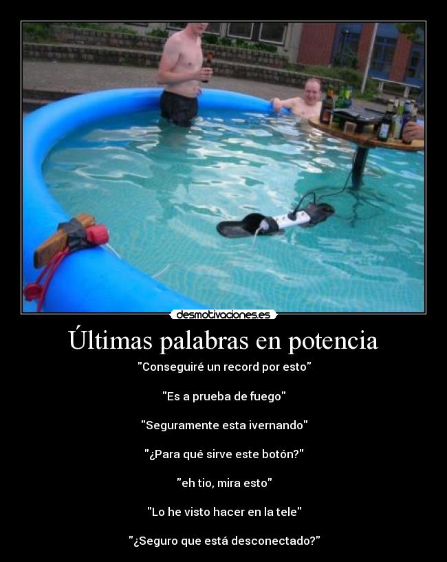 Últimas palabras en potencia - 