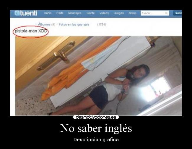 No saber inglés - 