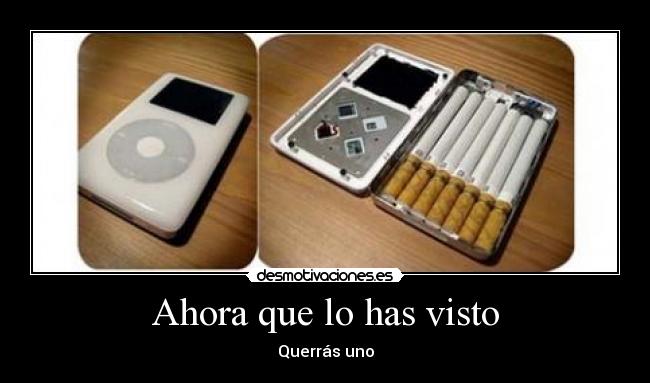 Ahora que lo has visto - 