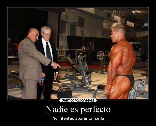 carteles perfecto desmotivaciones