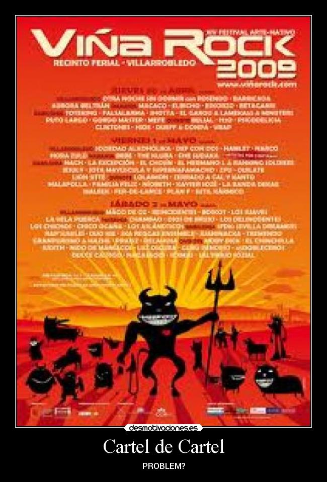 Cartel de Cartel -