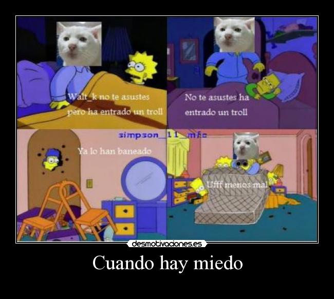 carteles miedo miedo desmotivaciones