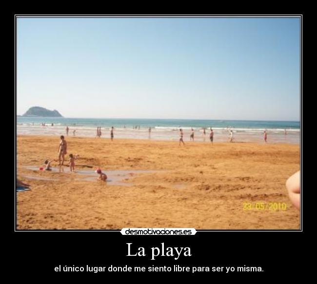La playa -