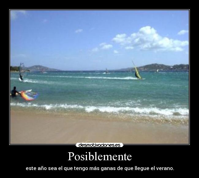 Posiblemente -