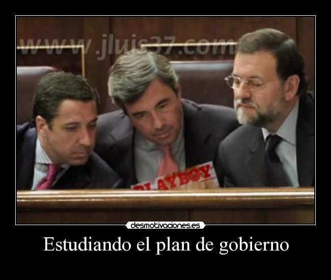 Estudiando el plan de gobierno - 