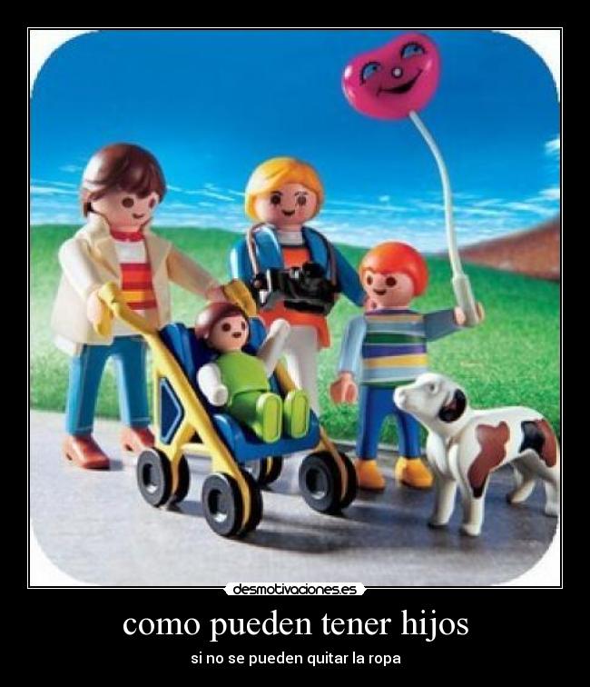 como pueden tener hijos -