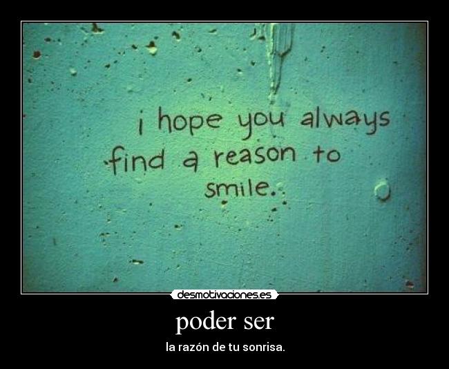 poder ser -