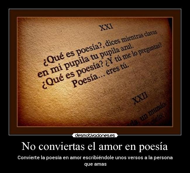 carteles amor amor poemas desmotivacion desmotivaciones