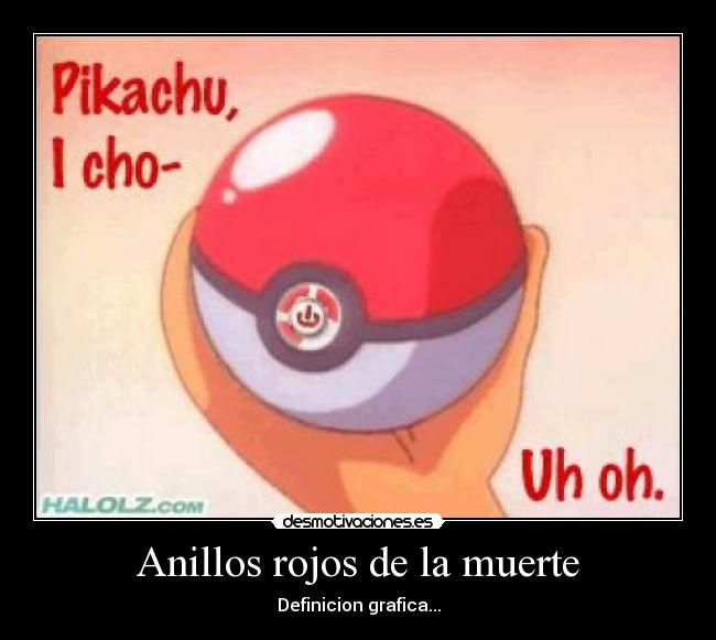 Anillos rojos de la muerte - 