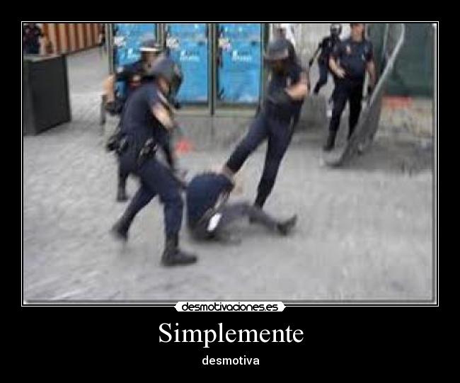 Simplemente - desmotiva