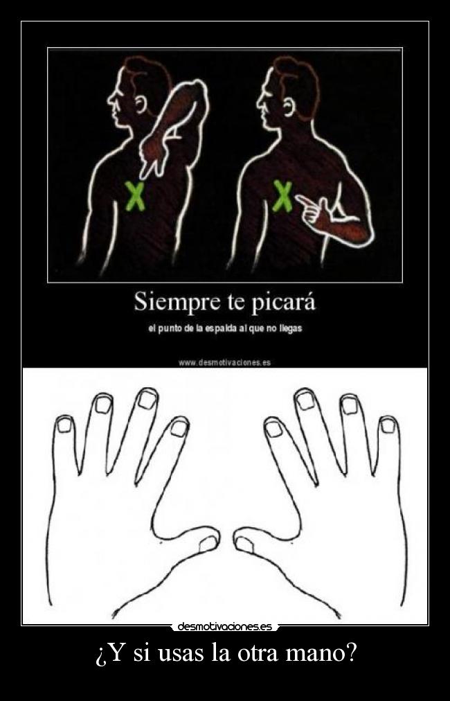 ¿Y si usas la otra mano? - 