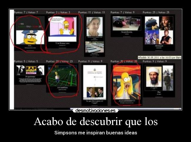 Acabo de descubrir que los -