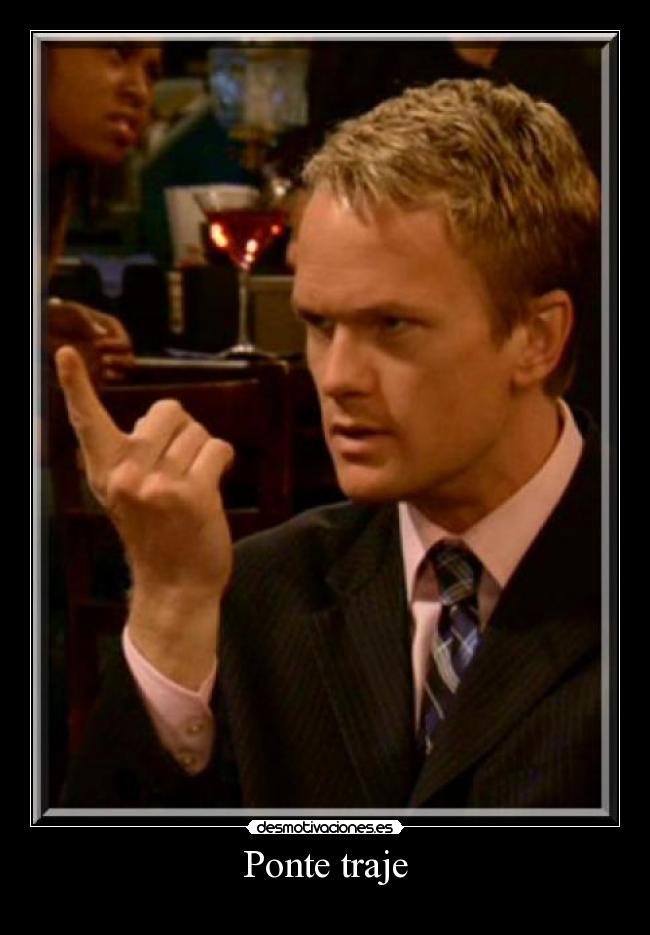 Ponte traje -
