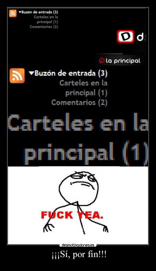 ¡¡¡Sí, por fin!!! - 