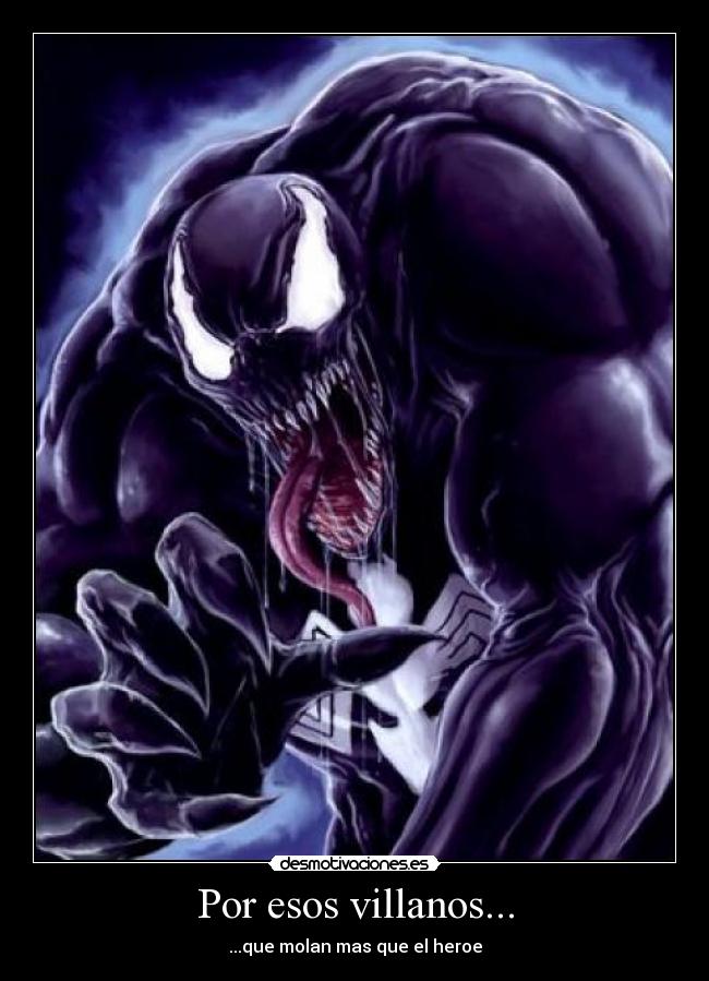 Por esos villanos... -