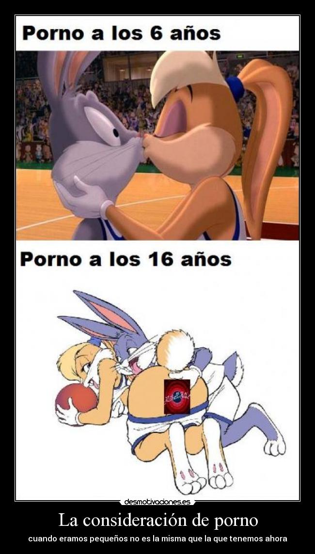 carteles porno lola bunny desmotivaciones