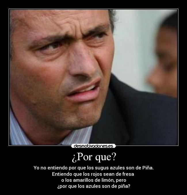 ¿Por que? -