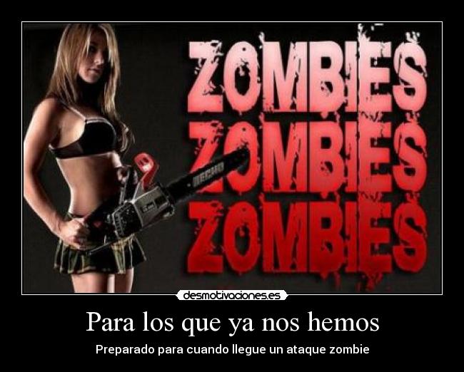 Para los que ya nos hemos -