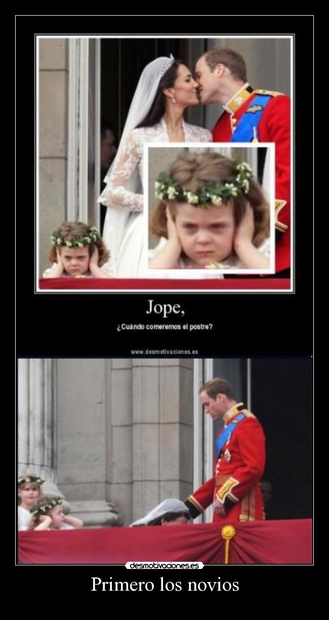 Primero los novios -