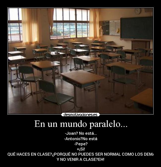 En un mundo paralelo... - 