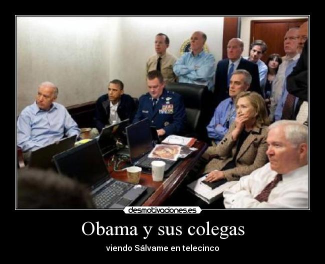 Obama y sus colegas -