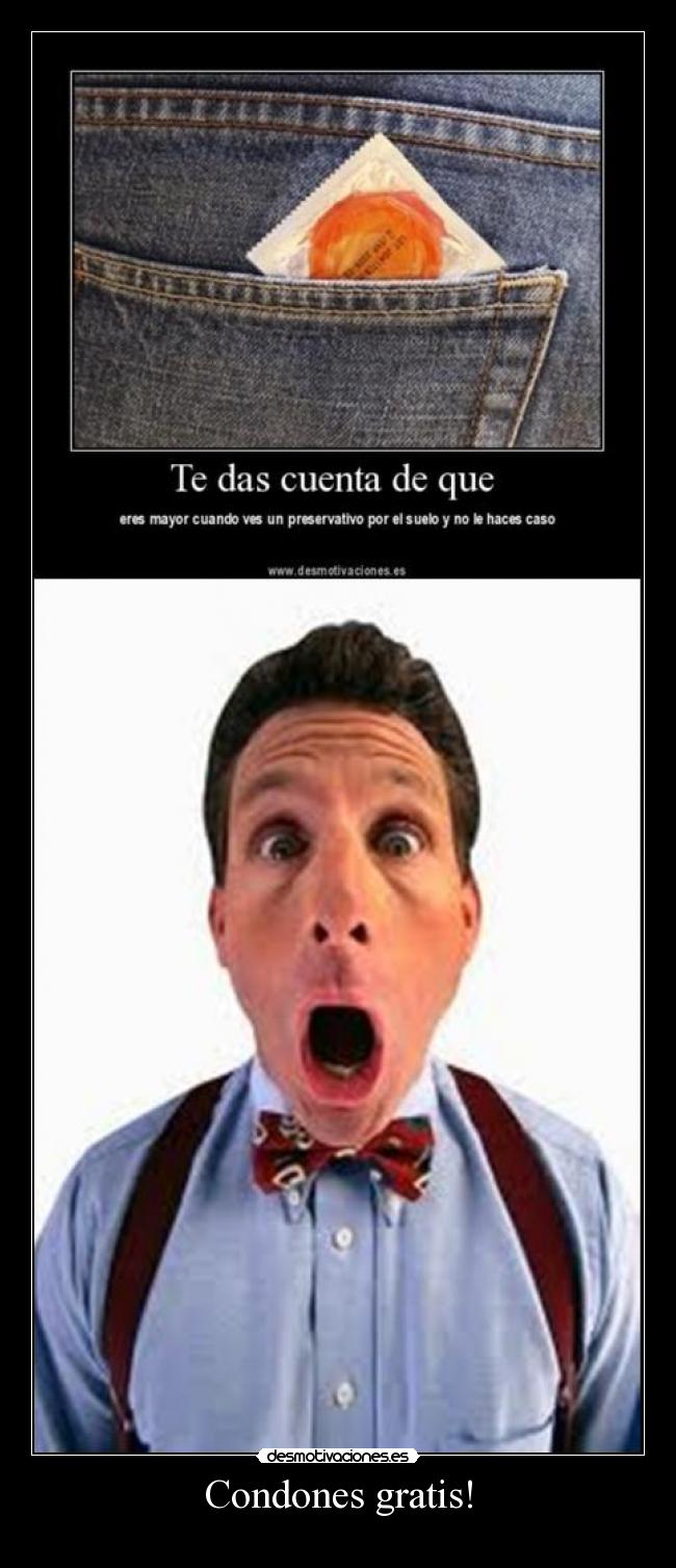 Condones gratis! - 