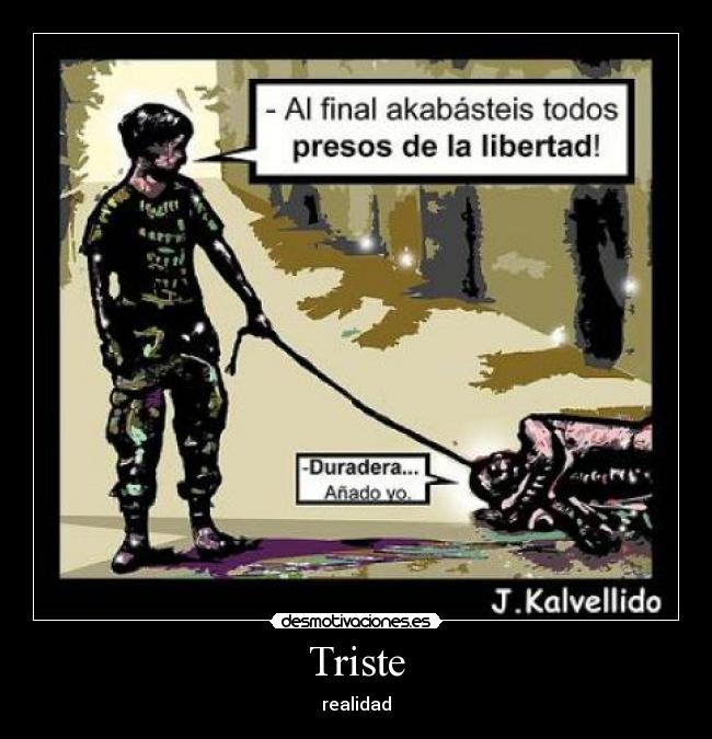 Triste - realidad
