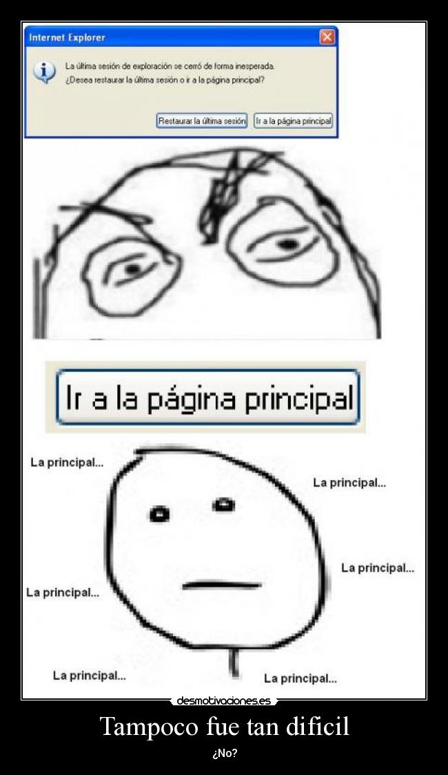 Tampoco fue tan dificil - 