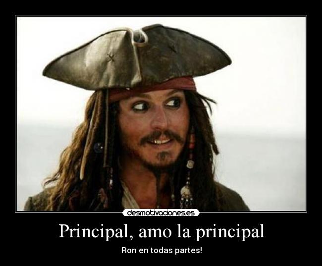 Principal, amo la principal -