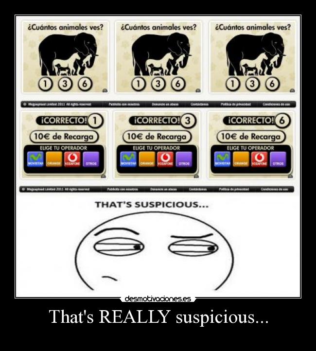 Thats REALLY suspicious... - 